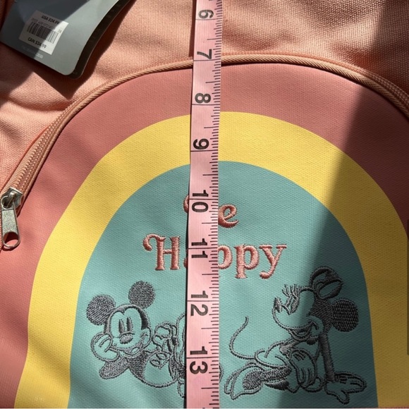 NWT Disney Mickey & Minnie Backpack- Super Adorable! - Picture 7 of 9